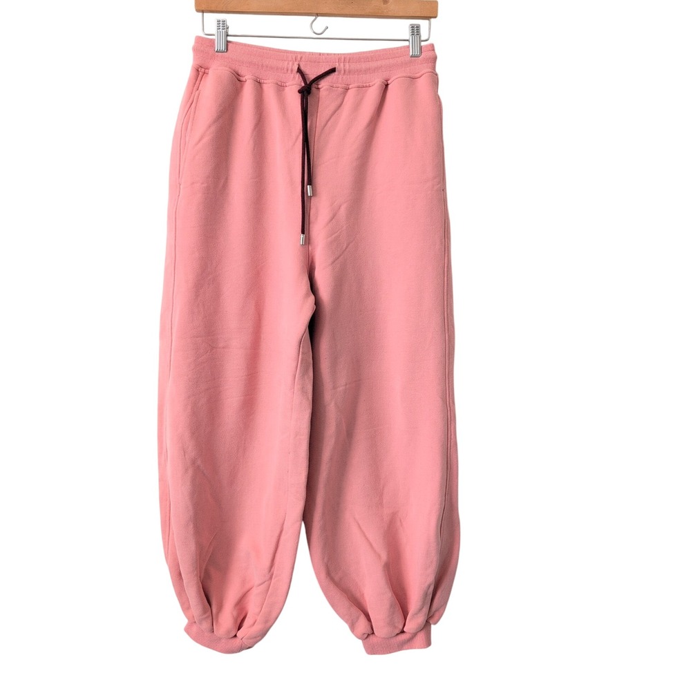 Nap Loungewear Pink Balloon Leg Joggers‎ High Rise Sweatpants Large Athleisure